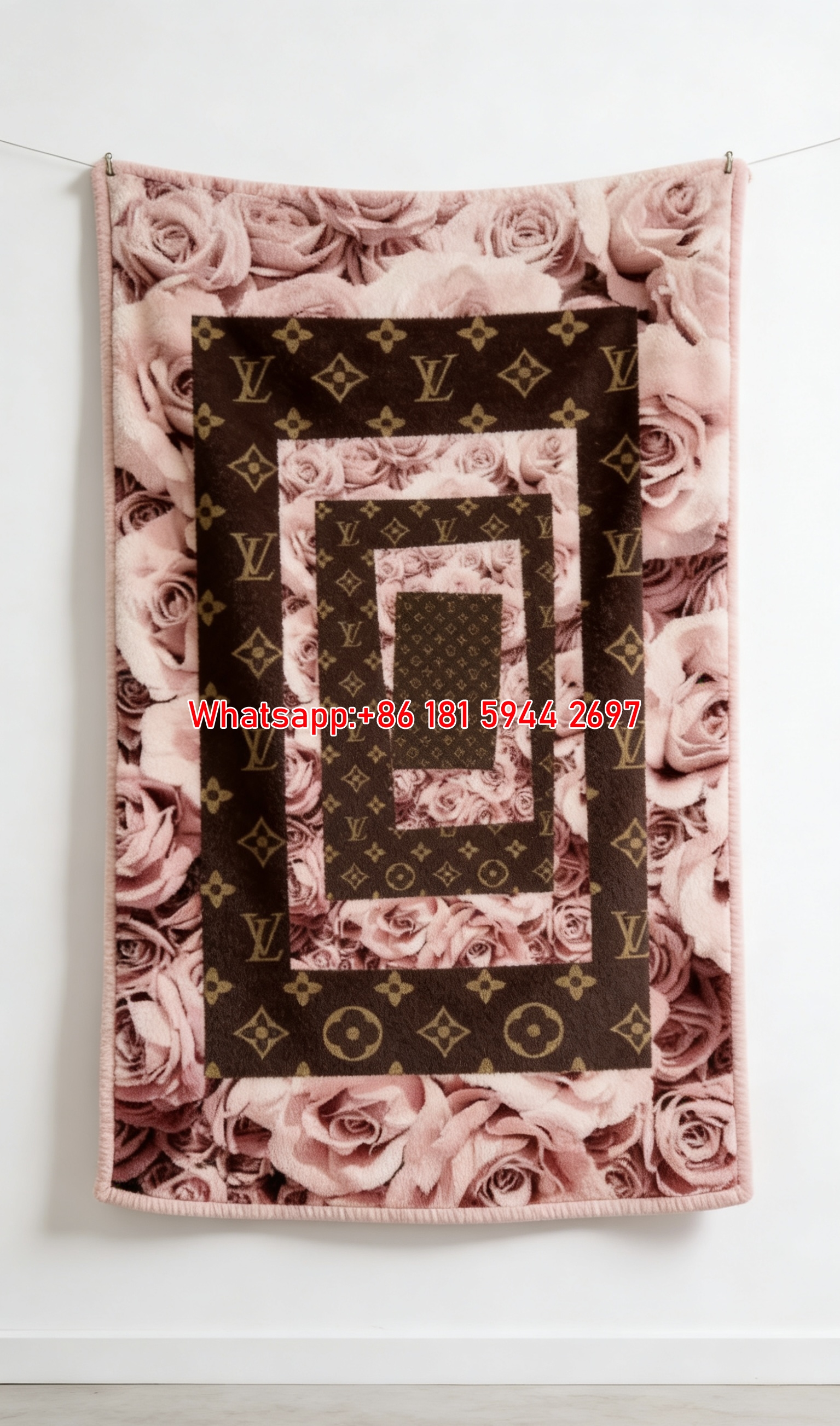 Soft Flannel Throw Blanket for Home 396